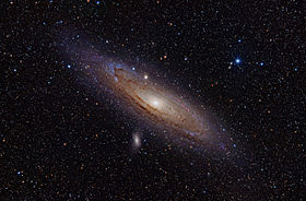 The Andromeda Galaxy, a.k.a. Messier Object 31.